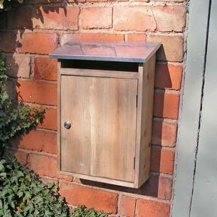 Wooden Post Box