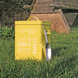 Chicken Feed Tin