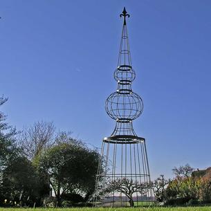 Gustavian Style Verdigris Obelisk