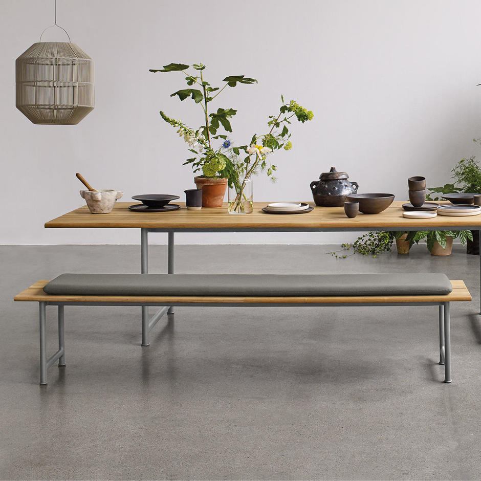 Buy Seat Cushion For Atmosphere Dining Bench By Gloster The Worm That Turned Revitalising Your Outdoor Space