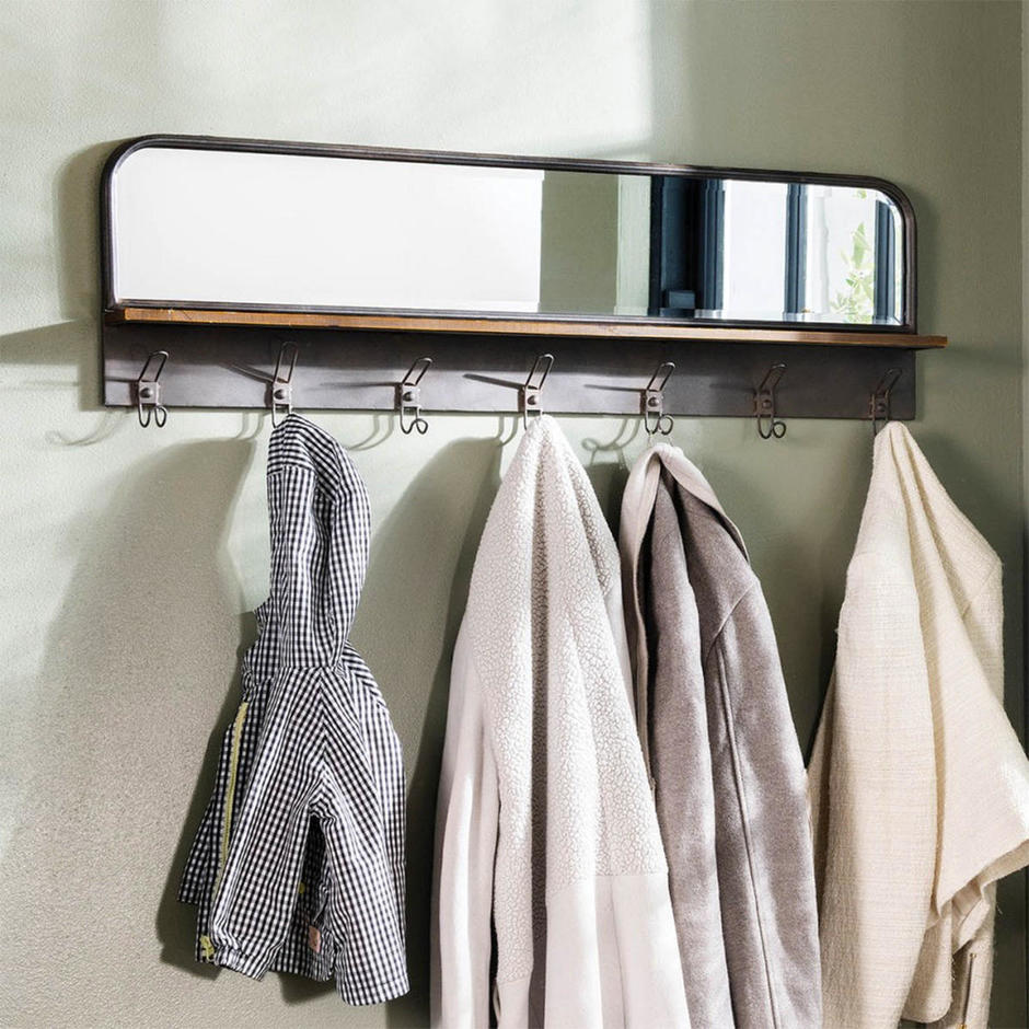Buy Hallway Coat Hook and Mirror Unit — The Worm that Turned
