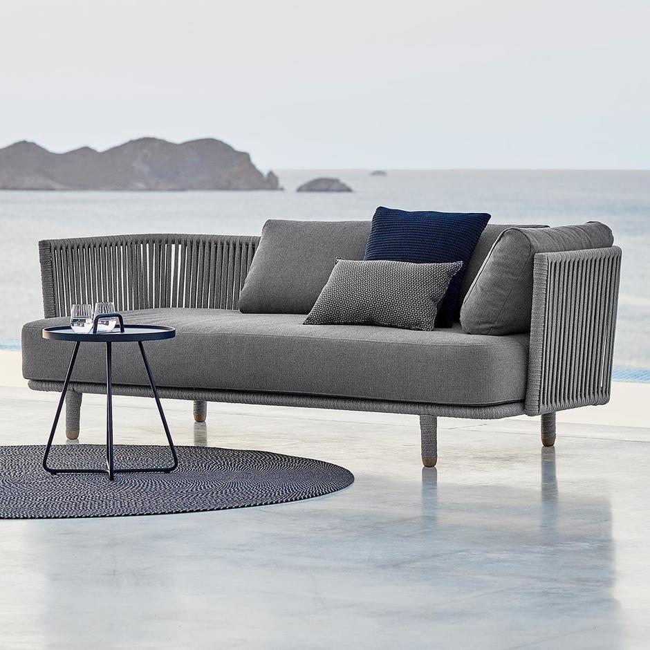 Buy Moments Outdoor 3 Seat Lounge Sofa by Caneline — The Worm that