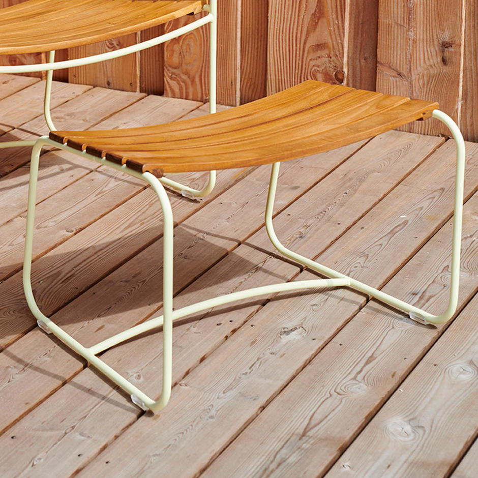Buy Surprising Teak Footrests by Fermob Outdoor Furniture — The Worm
