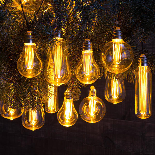 Buy 10 Mixed Connectable Edison Bulb String Lights — The Worm that