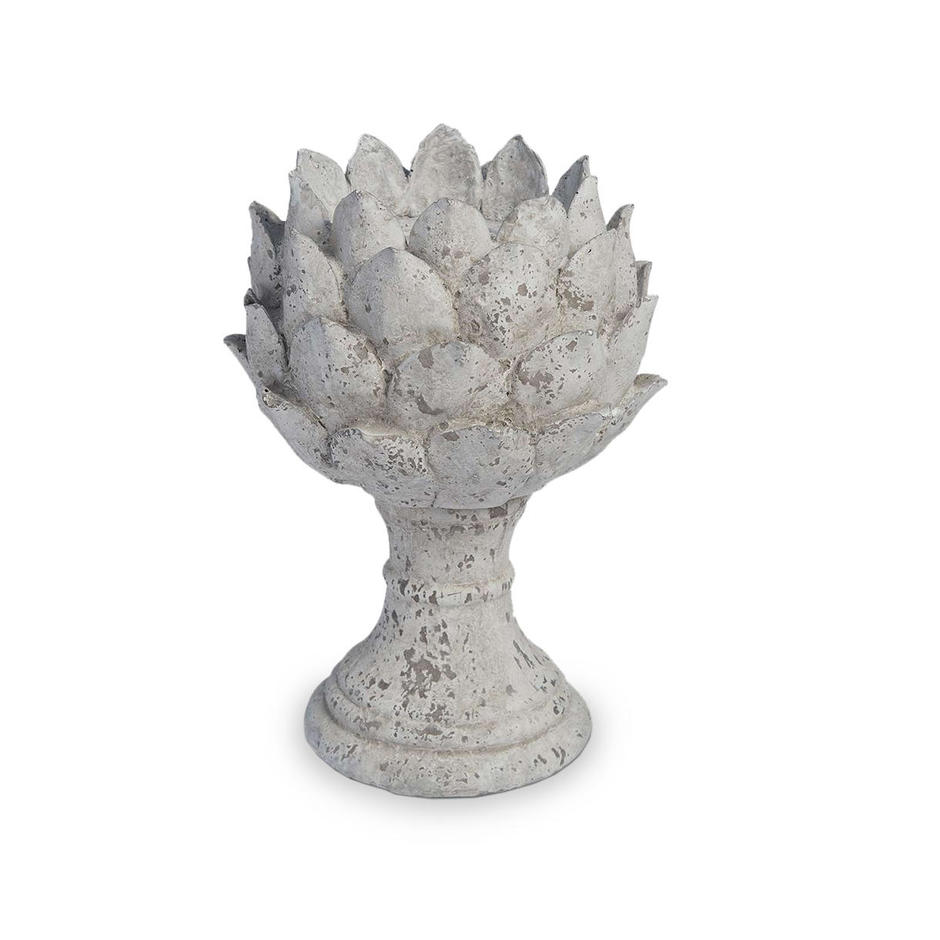 Buy Provincial Large Candle Holder Artichoke on Base — The Worm that