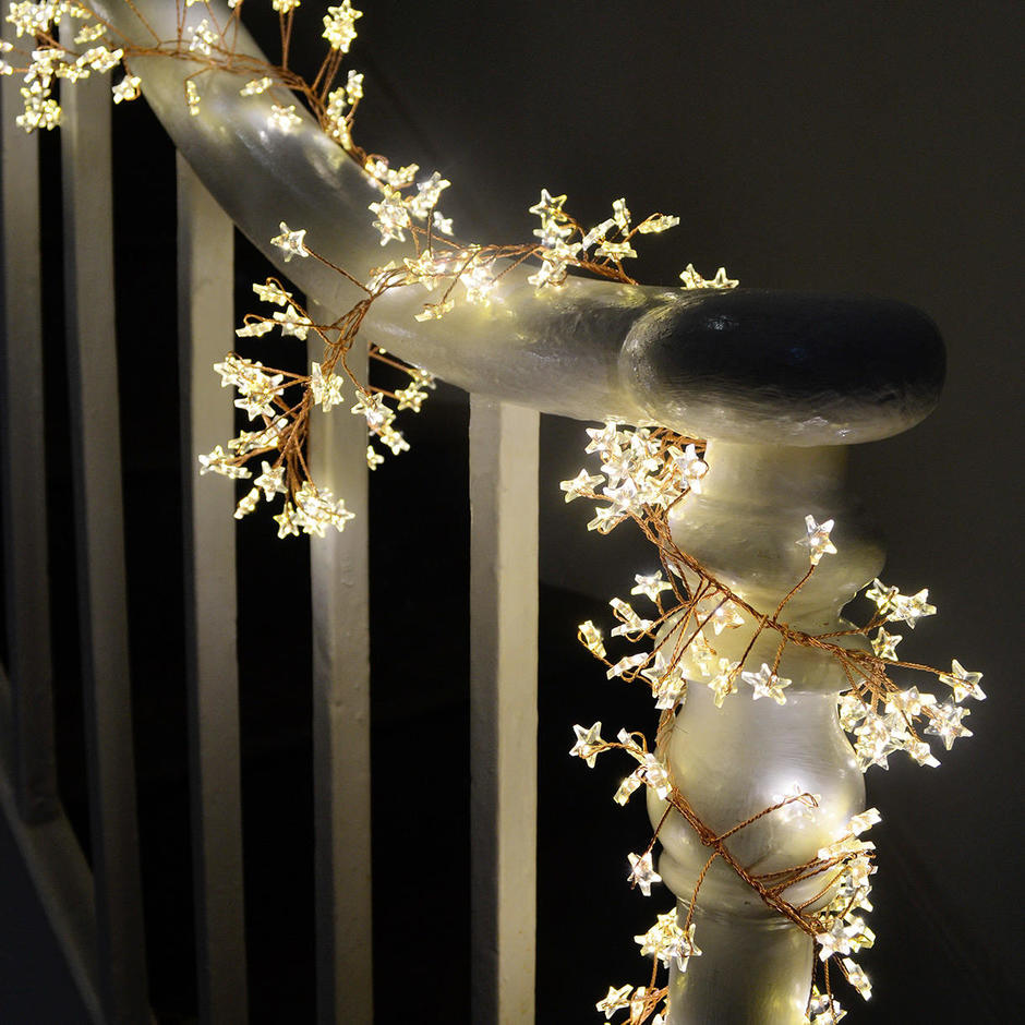 Buy Star Cluster Bare Wire Micro LED Light Garland — The Worm that