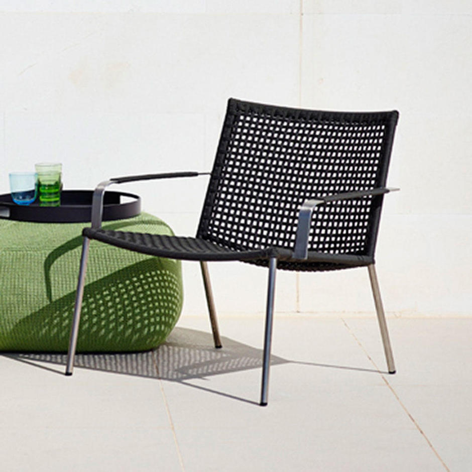 Buy Straw Lounge Chair by Caneline — The Worm that Turned