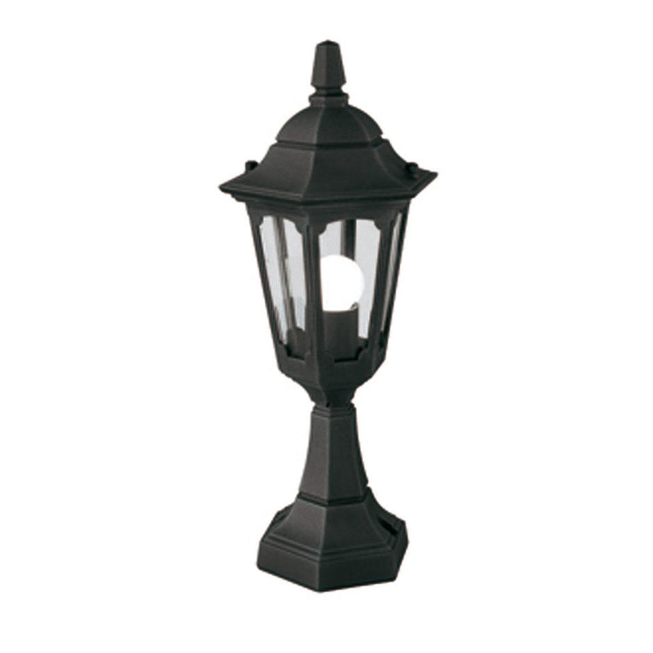 Buy Parish Mini Outdoor Pedestal Lantern by Elstead Lighting — The Worm