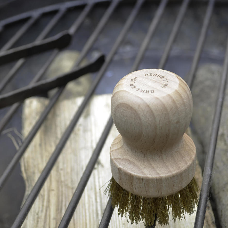 Buy Grill Brush with Brass Bristles — The Worm that Turned