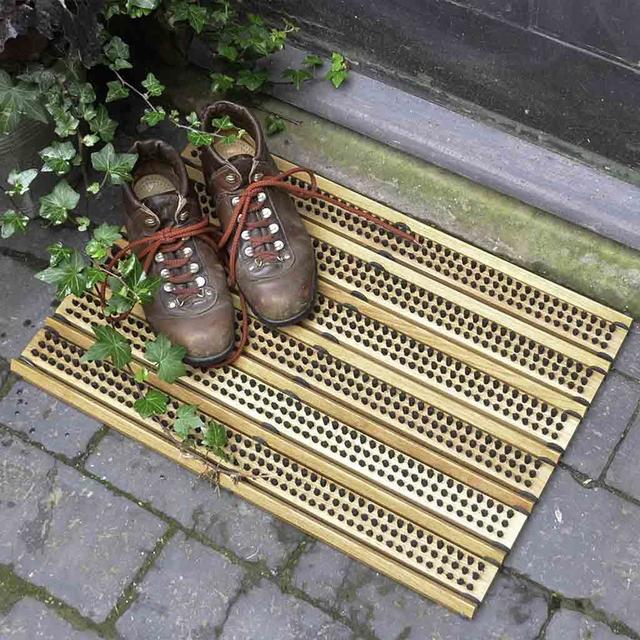 Buy Oak Doormat with Horsehair Bristles — The Worm that Turned