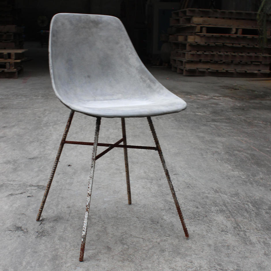 Buy Hauteville Concrete Chair by Lyon Beton — The Worm that Turned