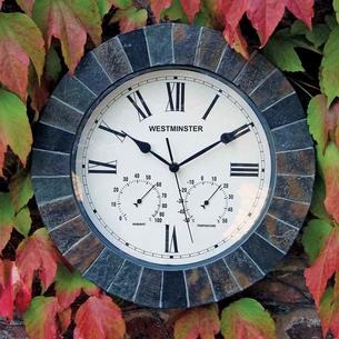 Slate Style Garden Clock