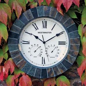 Slate Style Garden Clock