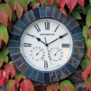 Slate Style Garden Clock