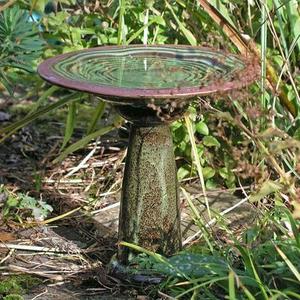 Verses Bird Bath & Stand