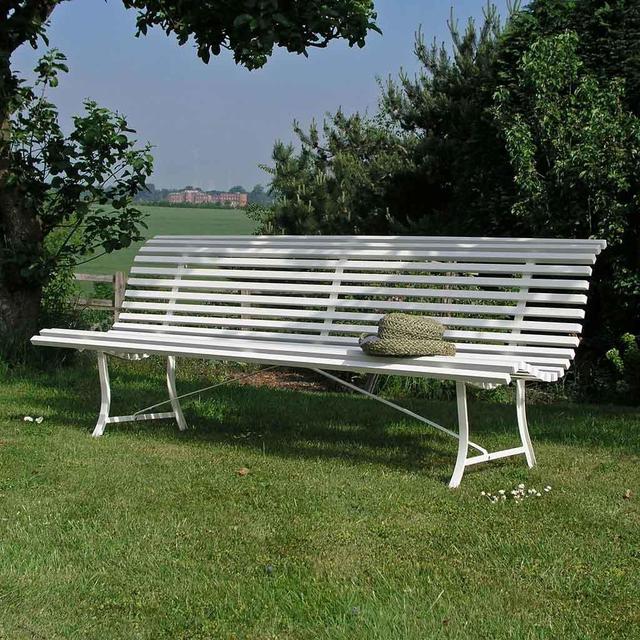 Buy Louisiane Bench 150cm by Fermob Outdoor Furniture — The Worm that