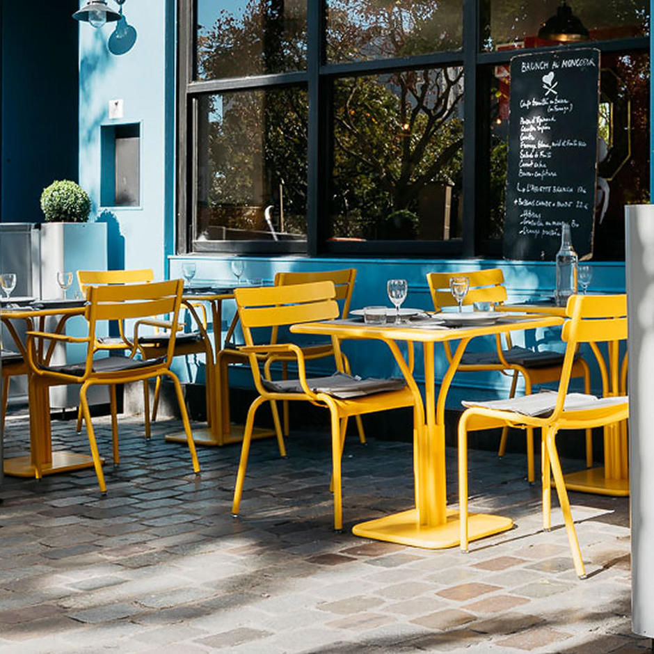 Buy Luxembourg Steel Armchair by Fermob Outdoor Furniture — The Worm