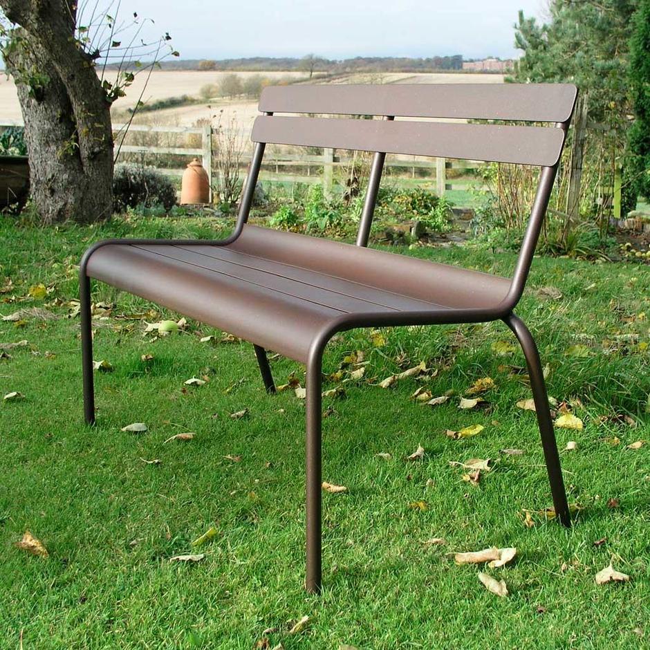 Buy Luxembourg Bench by Fermob Outdoor Furniture — The Worm that Turned