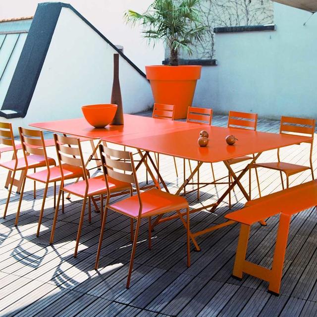 Buy Origami Bench by Fermob Outdoor Furniture — The Worm that Turned