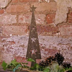Wooden Bell Xmas Tree 