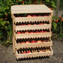 5 Drawer Pine Apple Rack