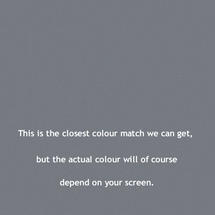 Bistro 117cm Round Table - Steel Grey