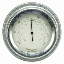 Galvanised Thermometer